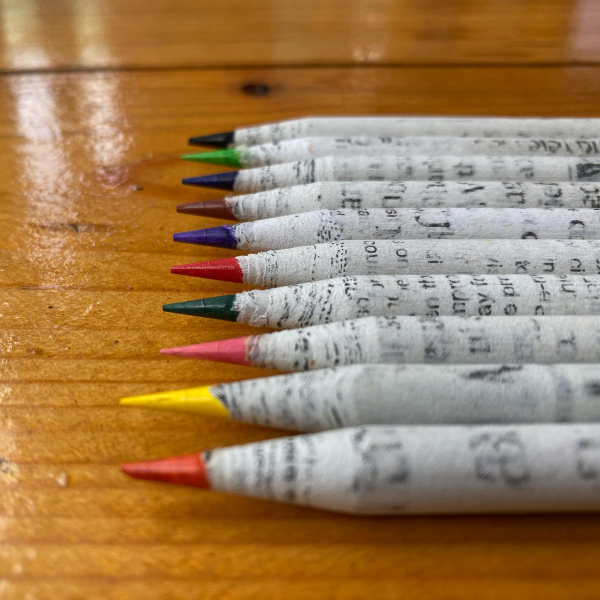 Newspaper Color Pencil(pack of 10)