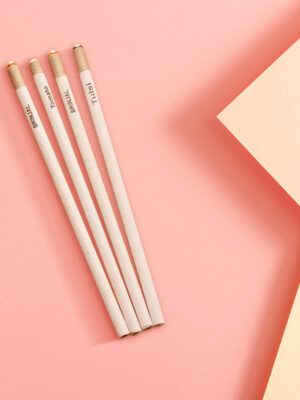 White Pencil With Seed