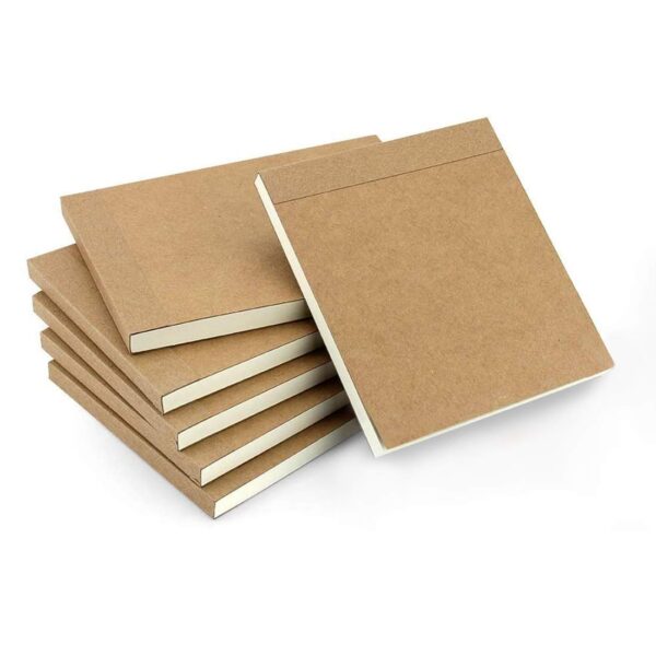 Eco-Friendly Notepad – Recycled Paper Pad for Daily Writing, Office Notes & Corporate Workshops | A5 Size, 60 Pages | Custom Printing Available